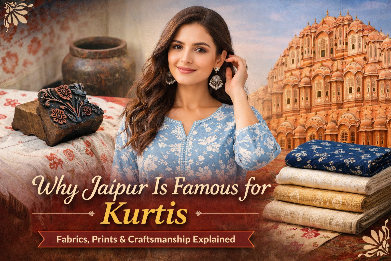 Why Jaipur Is Famous for Kurtis: Fabrics, Prints & Craftsmanship Explained