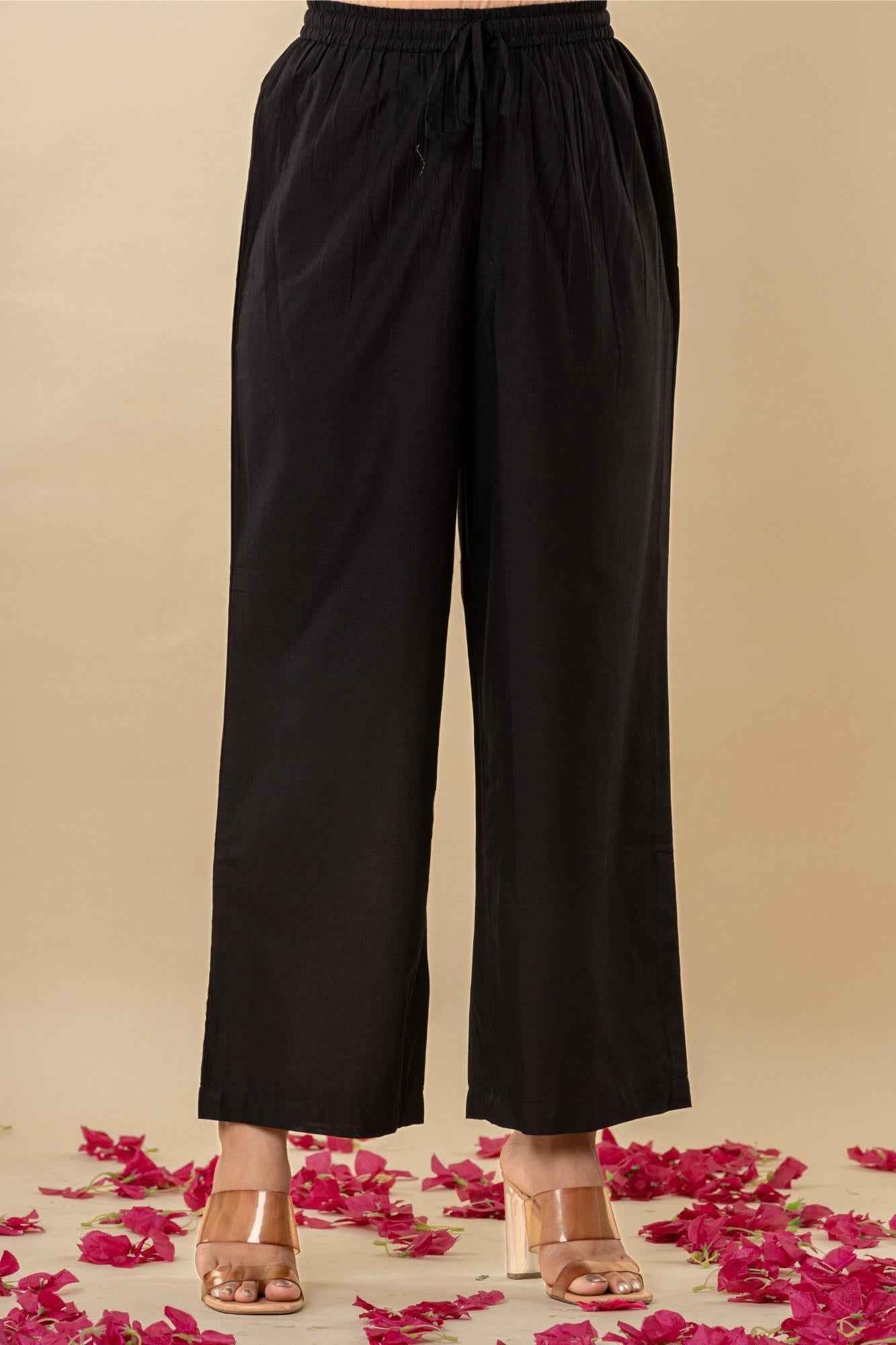 Striped Cotton Sleeveless Kurta Set with Dupatta (Set of 3)