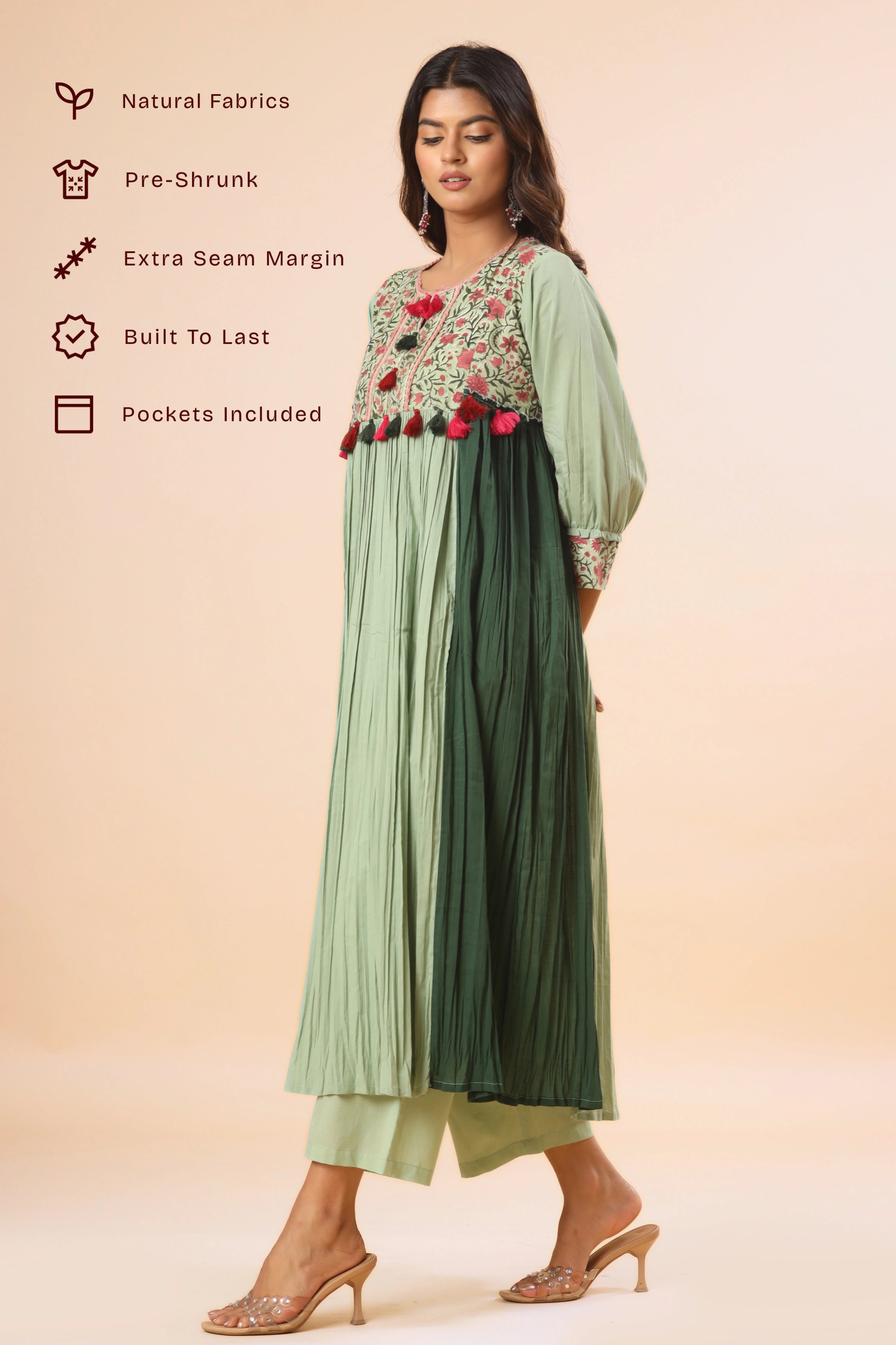 Gulbahar Kurta (Pants included)