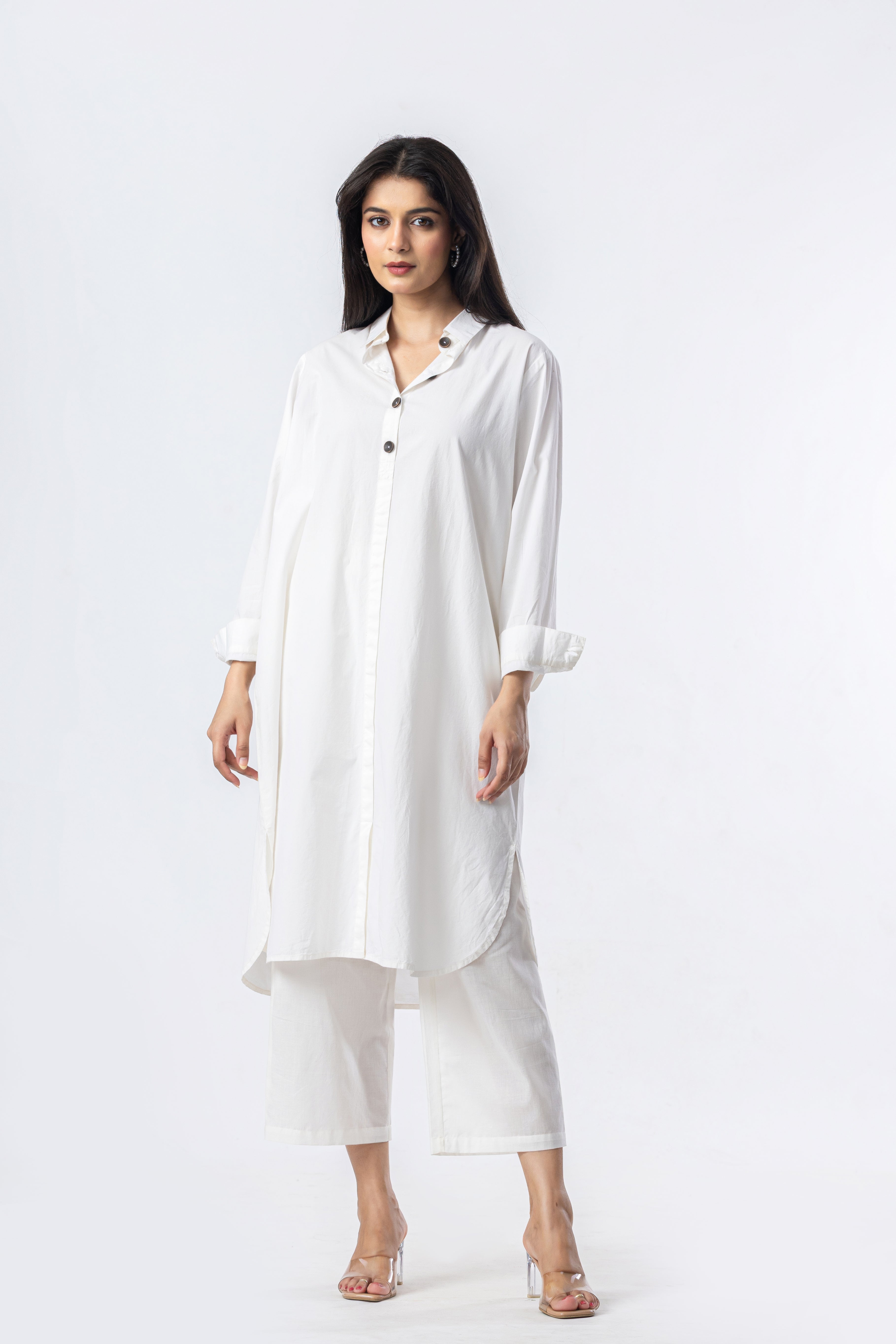 Ivory Cotton Co-ord Set