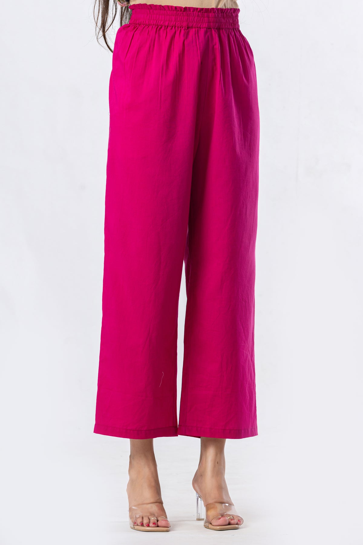 Fuchsia Pintuck Co-ord Set