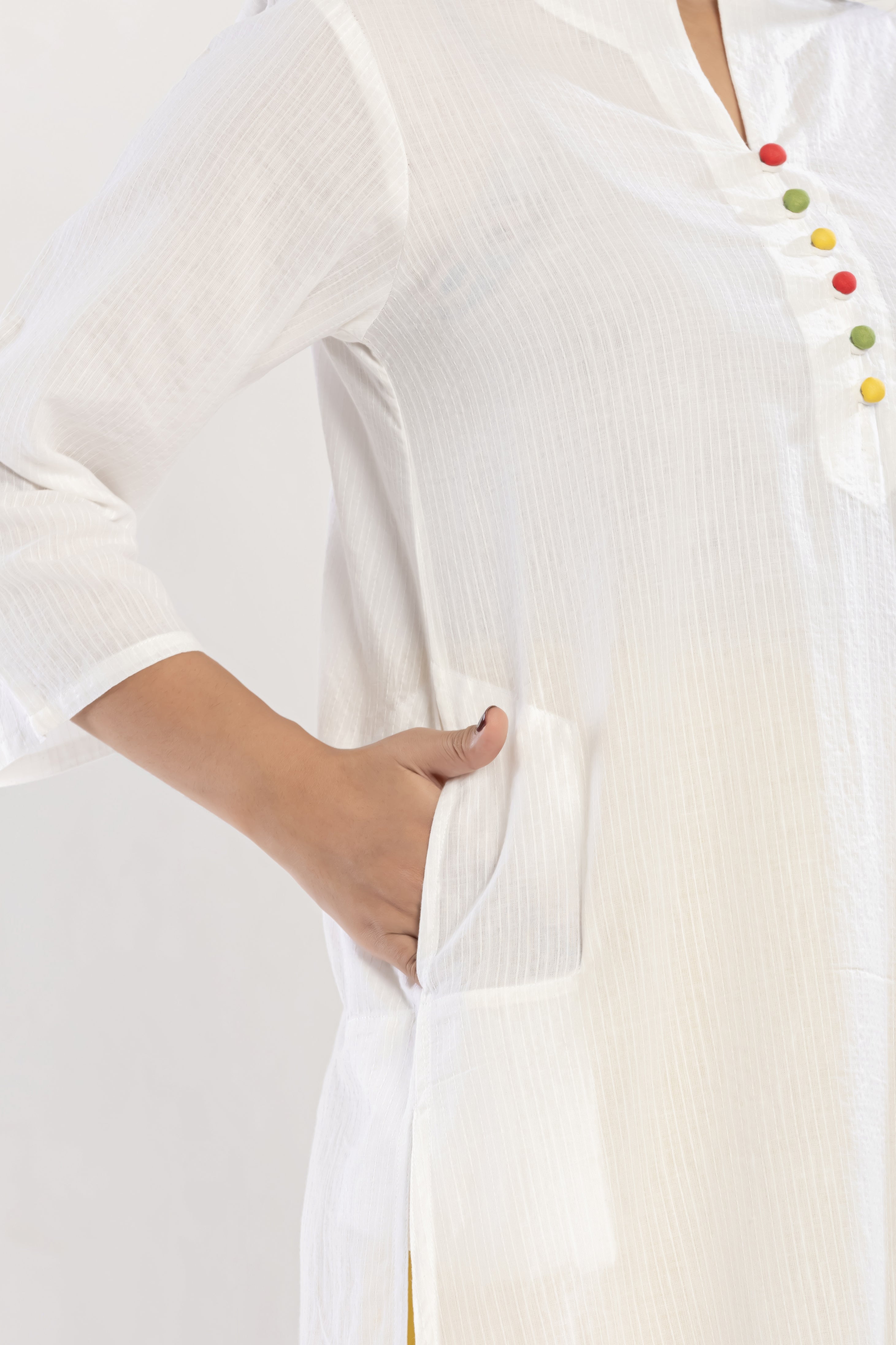 Cotton Kantha Kurti