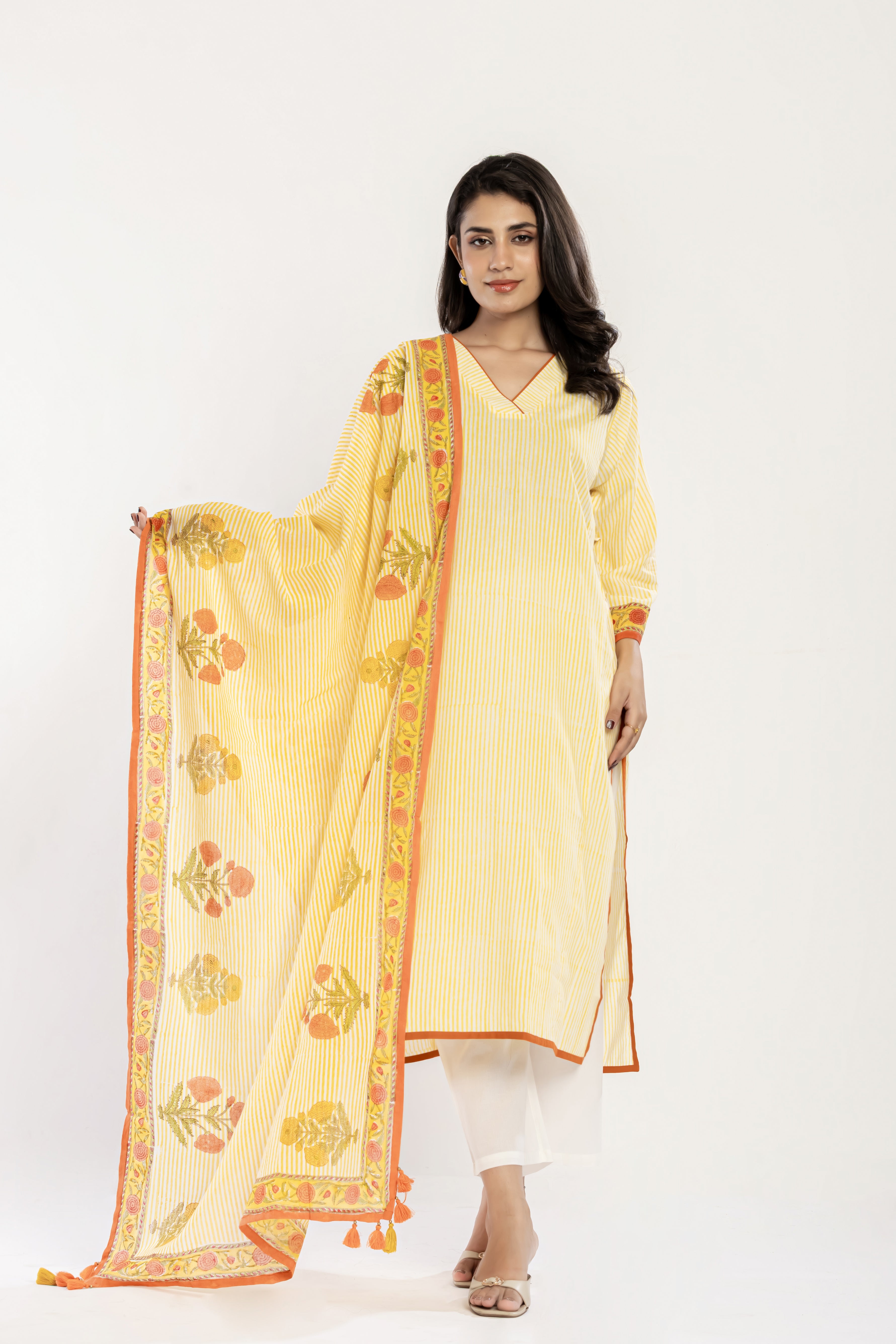 Cotton Kurti (Dupatta included)
