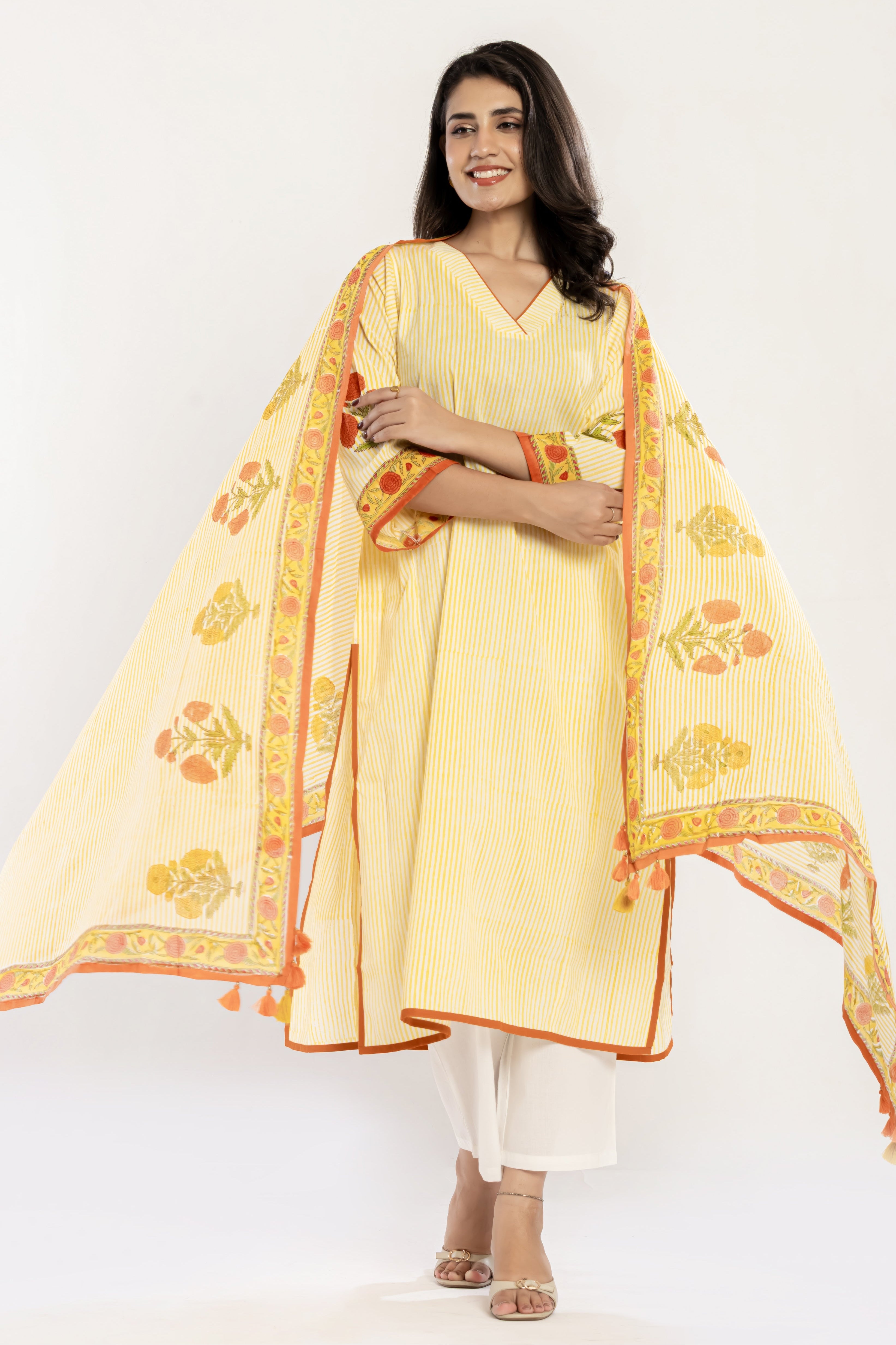 Cotton Kurti (Dupatta included)