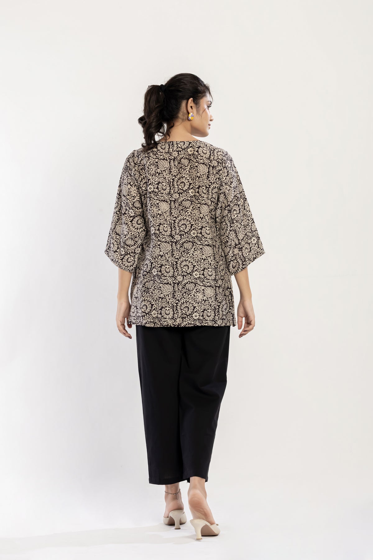 Printed Muslin Top